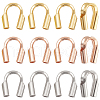 Beebeecraft 30Pcs 3 Colors 925 Sterling Silver Wire Guardian and Protectors STER-BBC0006-05A-1