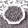 Baking Paint Pearlized Glass Seed Beads SEED-T008-03U-2