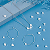   60Pcs 3 Style Brass Beads KK-PH0006-37-5