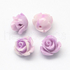 Dyed Synthetic Coral Flower Beads GSHE-Q003-02-2