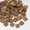 Ethnic Garment Accessories Wood Findings 2-Hole Coconut Sewing Buttons COCO-O001-H01-1