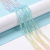 Transparent Glass Beads Strands GLAA-E036-07A-3