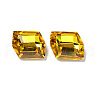 Glass Rhinestone Cabochons RGLA-J034-B-TG-3