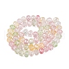 Transparent Glass Beads Strands GLAA-T023-6mm-A14-2