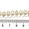 Transparent Baking Paint Glass Beads Strands X1-DGLA-A034-T8mm-D02-4