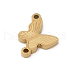 304 Stainless Steel Connector Charms STAS-P383-01A-G-2