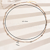 Fashionable Glass & Plastic Imitation Pearl Round Teardrop Beaded Long Necklaces for Women ZZ8704-1-2