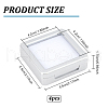 Plastic Loose Diamond Gemstone Display Boxes CON-WH0094-13B-2