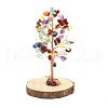Natural Mixed Stone Chips Tree Decorations PW-WG27106-01-1