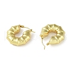 Ion Plating(IP) 304 Stainless Steel Hoop Earrings for Women STAS-I304-08G-2