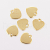 201 Stainless Steel Charms STAS-F162-20G-1