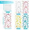 4 Styles OPP Cellophane Candy Storage Bags Sets ABAG-TAC0013-20B-01-4