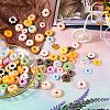 96Pcs 24 Styles Opaque Resin Donut Cabochons RESI-TA0001-64-6