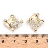 Alloy Rhinestone Pendants PALLOY-T090-62KCG-3