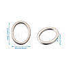 304 Stainless Steel Linking Rings STAS-TA0004-50-8