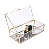 Rectangle Transparent Glass Jewellery Chest CON-I010-01G-1