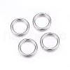 304 Stainless Steel Jump Rings A-STAS-F174-14P-1