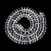 Transparent Glass Beads Strands GLAA-N001-62C-2
