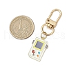 Alloy Enamel Pendant Decorations HJEW-JM02692-01-3