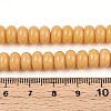 Opaque Spray Painted Glass Beads GLAA-ZX008-8mm-18Y-4