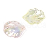 Transparent Acrylic Pendants TACR-F009-08-2