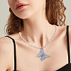 Fashewelry 201 Stainless Steel Filigree Pendants STAS-FW0001-06-6