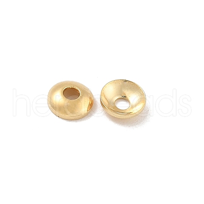 Brass Bead Caps KK-H503-09G-01-1