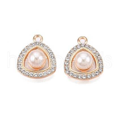 Alloy Rhinestone Pendants PALLOY-N176-82KCG-1