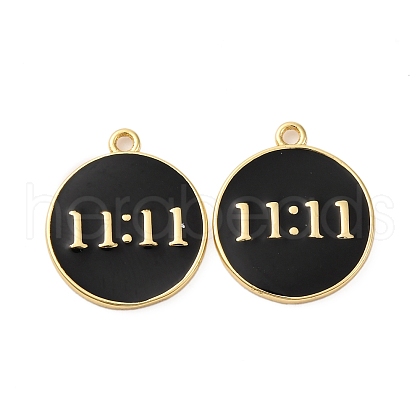 Brass Enamel Pendants KK-F895-16B-G01-1