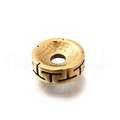 Retro Ion Plating(IP) 304 Stainless Steel Spacer Beads STAS-L243-040G-1