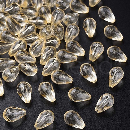 Transparent Acrylic Beads MACR-S373-59B-B10-1