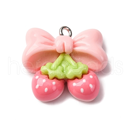 Opaque Resin Pendants RESI-V011-01C-1