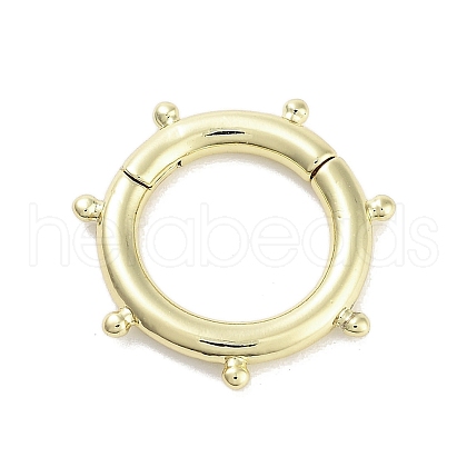 Brass Spring Gate Rings X-KK-M293-51G-1
