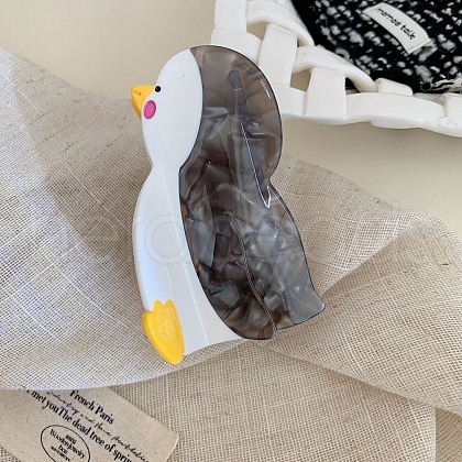 Cellulose Acetate(Resin) Claw Hair Clips PW-WG60FEC-01-1