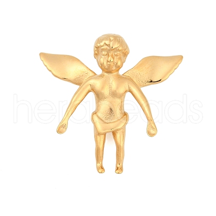 Angel 304 Stainless Steel Pendants STAS-M206-32G-01-1