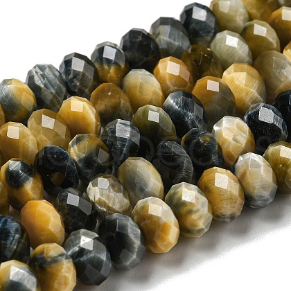 Natural Tiger Eye Beads Strands G-K351-B02-03-1