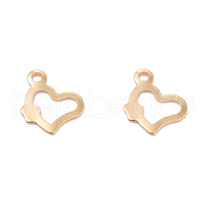 201 Stainless Steel Charms STAS-B001-26G-1
