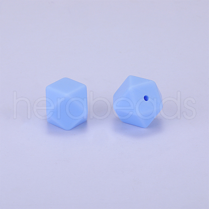 Hexagonal Silicone Beads SI-JX0020A-105-1