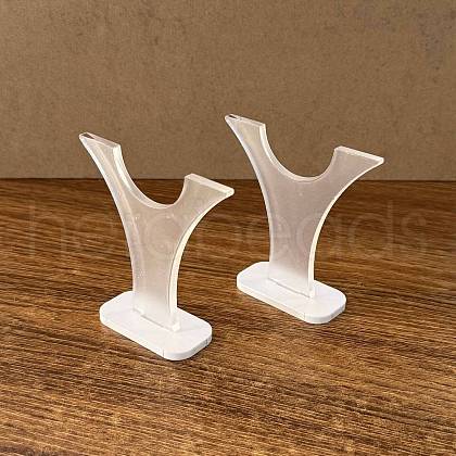 Acrylic Sword Katana Holder Stands ODIS-WH0030-120-1