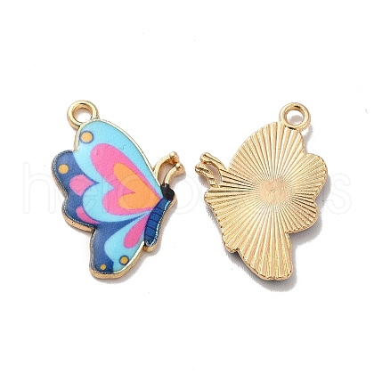 Alloy Enamel Pendants ENAM-D043-03G-02-1