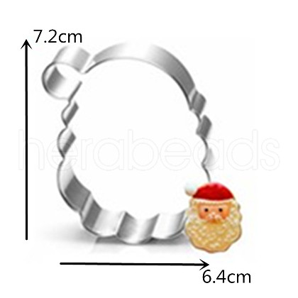 304 Stainless Steel Cookie Cutters DIY-E012-57-1