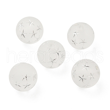 Opaque Acrylic Beads OACR-C016-15A-1