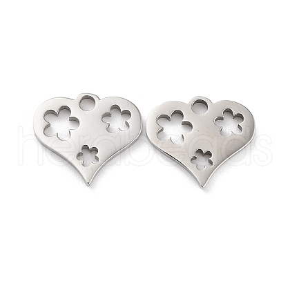Non-Tarnish 316 Surgical Stainless Steel Charms STAS-Q314-27P-1