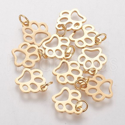 PVD Vacuum Plating 304 Stainless Steel Pendants X-STAS-Q201-T452G-1