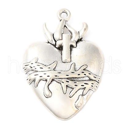 Tibetan Style Alloy Pendant PALLOY-Q450-06AS-1