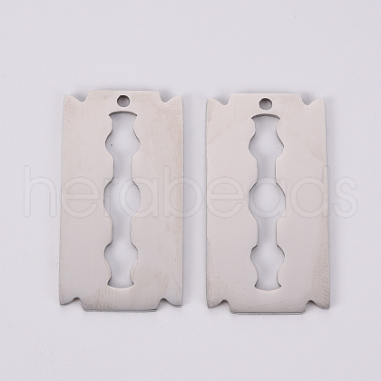 Non-Tarnish 201 Stainless Steel Pendants STAS-Q239-006-1