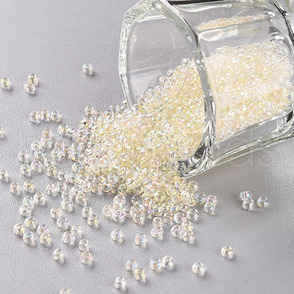 11/0 Grade A Round Glass Seed Beads SEED-N001-E-301-1