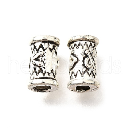 Tibetan Style Alloy Beads TIBE-L008-20AS-1
