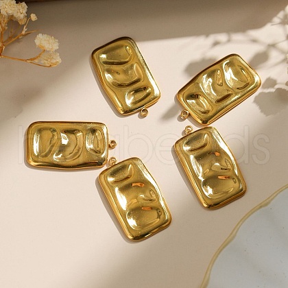 304 Stainless Steel Pendants STAS-M116-39G-1