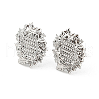 304 Stainless Steel Stud Earrings EJEW-I290-02P-1